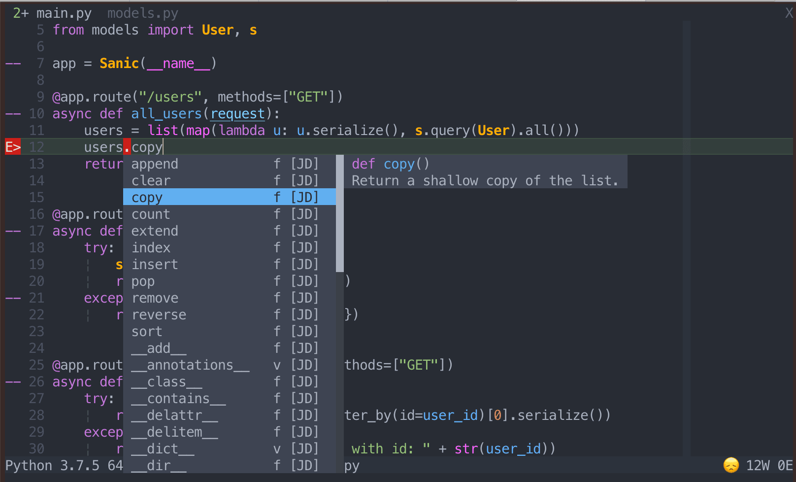 Here's How My Vim Looks Like